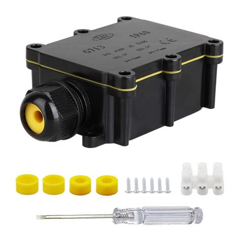 ip68 waterproof junction box 2way heavy duty connector outdoor indoor|waterproof plastic electric box ip68.